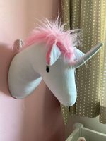 Einhorn-Kopf plüsch