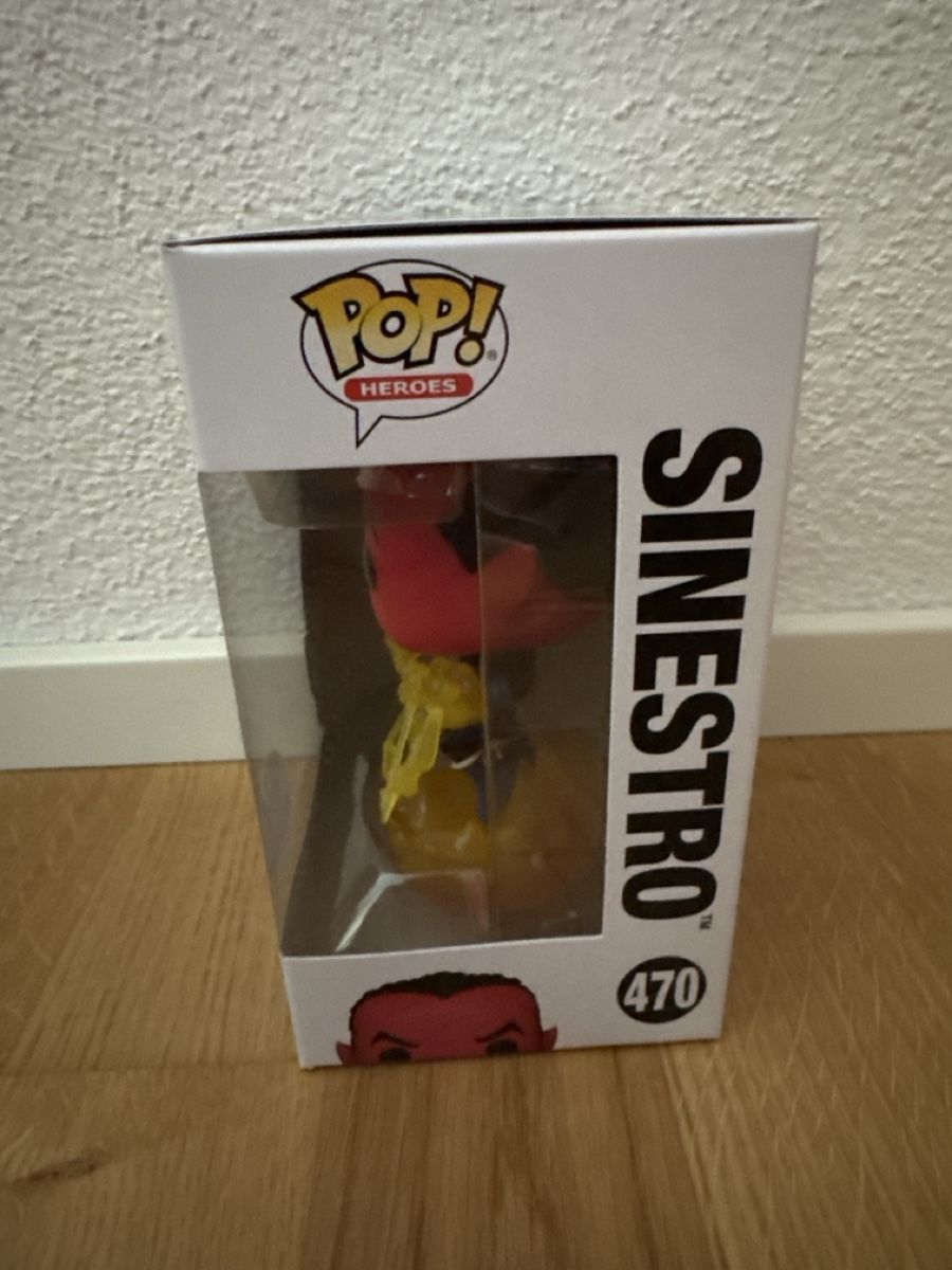 Funko Figuren: Funko Pop Sinestro 470 – Neu und originalverpackt aus Suhr von Dominick 1