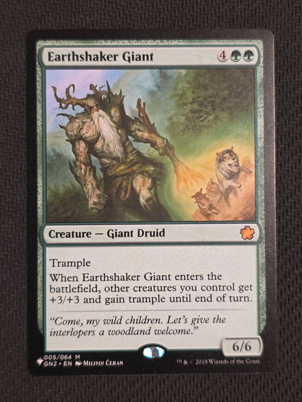 Magic The Gathering Carte collezionabili: Earthshaker Giant  -  MTG – Usato da Zürich venduto da Semagets