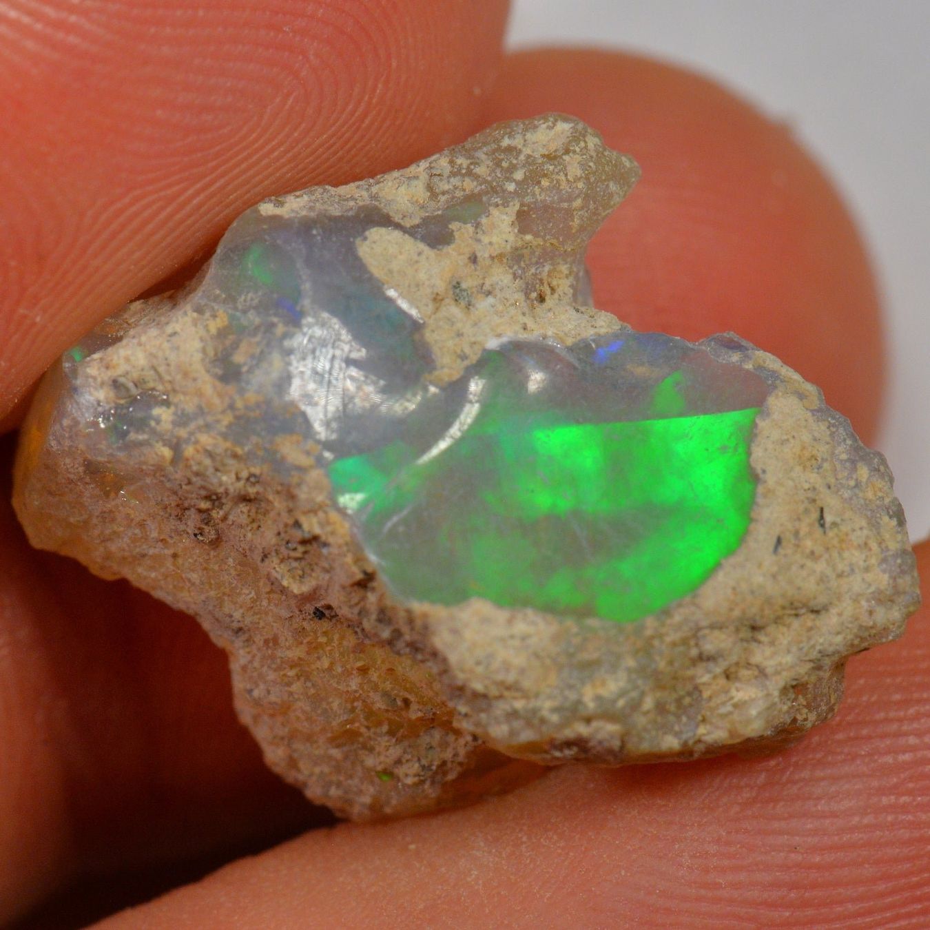 Pietre preziose: 17.1 Karat - Roher Äthiopischer Welo Opal – Nuovo (secondo la descrizione) da Rüti ZH venduto da DeinOpal 3