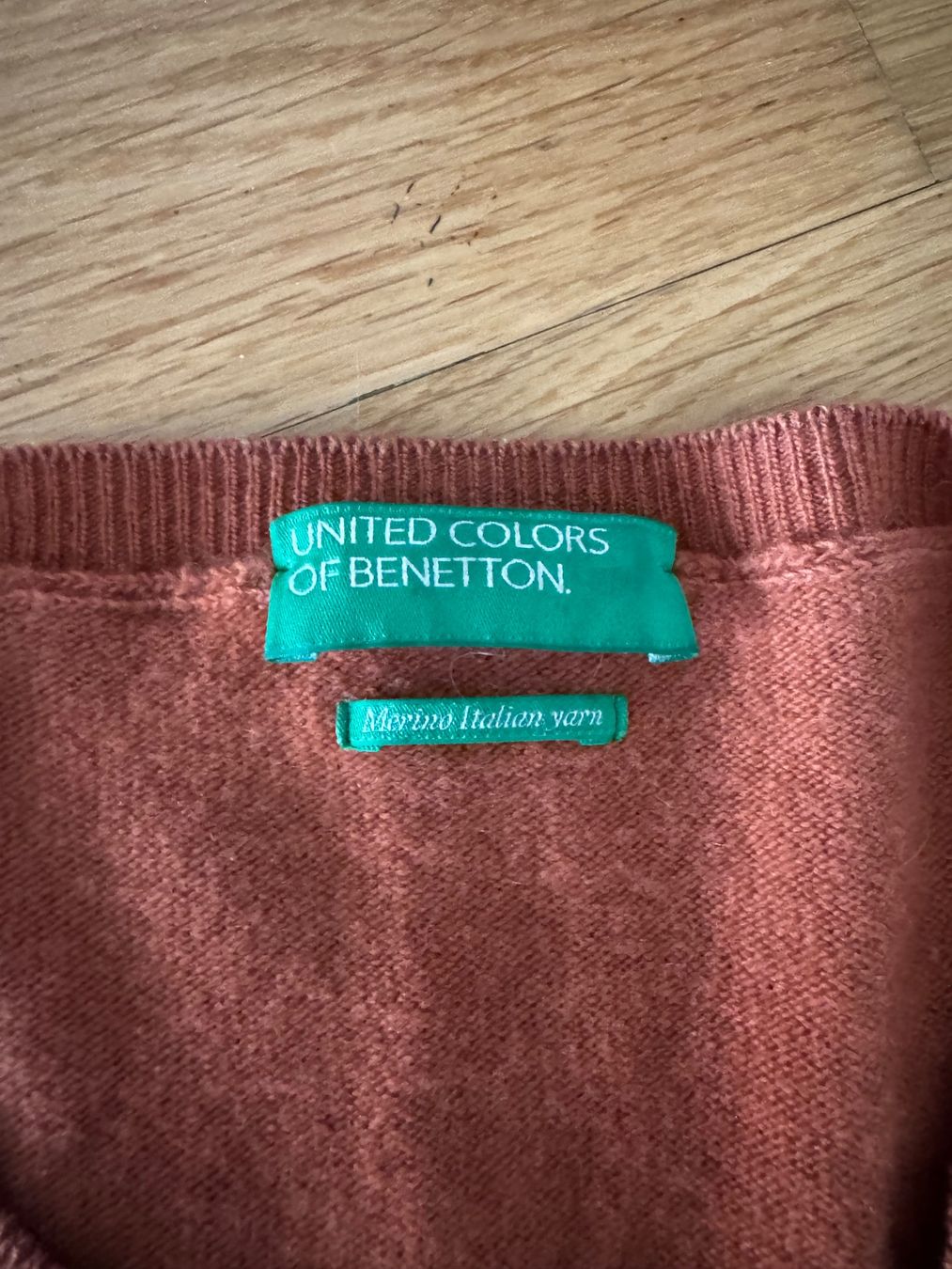 Benetton Maglioni & Felpe: Pullover Benetton, M, 100% Merinowolle – Usato da Baden venduto da Fussballfan11 3
