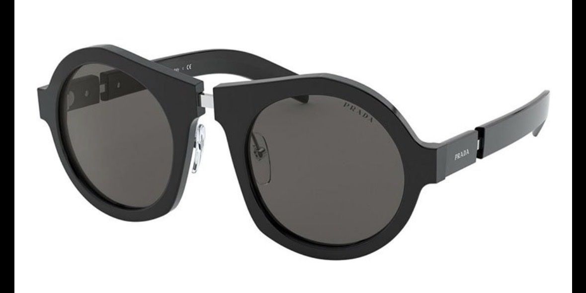 Prada Occhiali & Lenti: Prada Sonnenbrille black/silver – Usato da Luzern venduto da MyWa