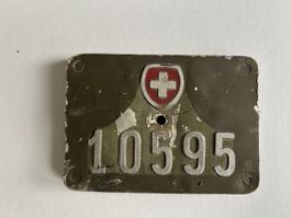 Alte Velonummer Militär Schweiz