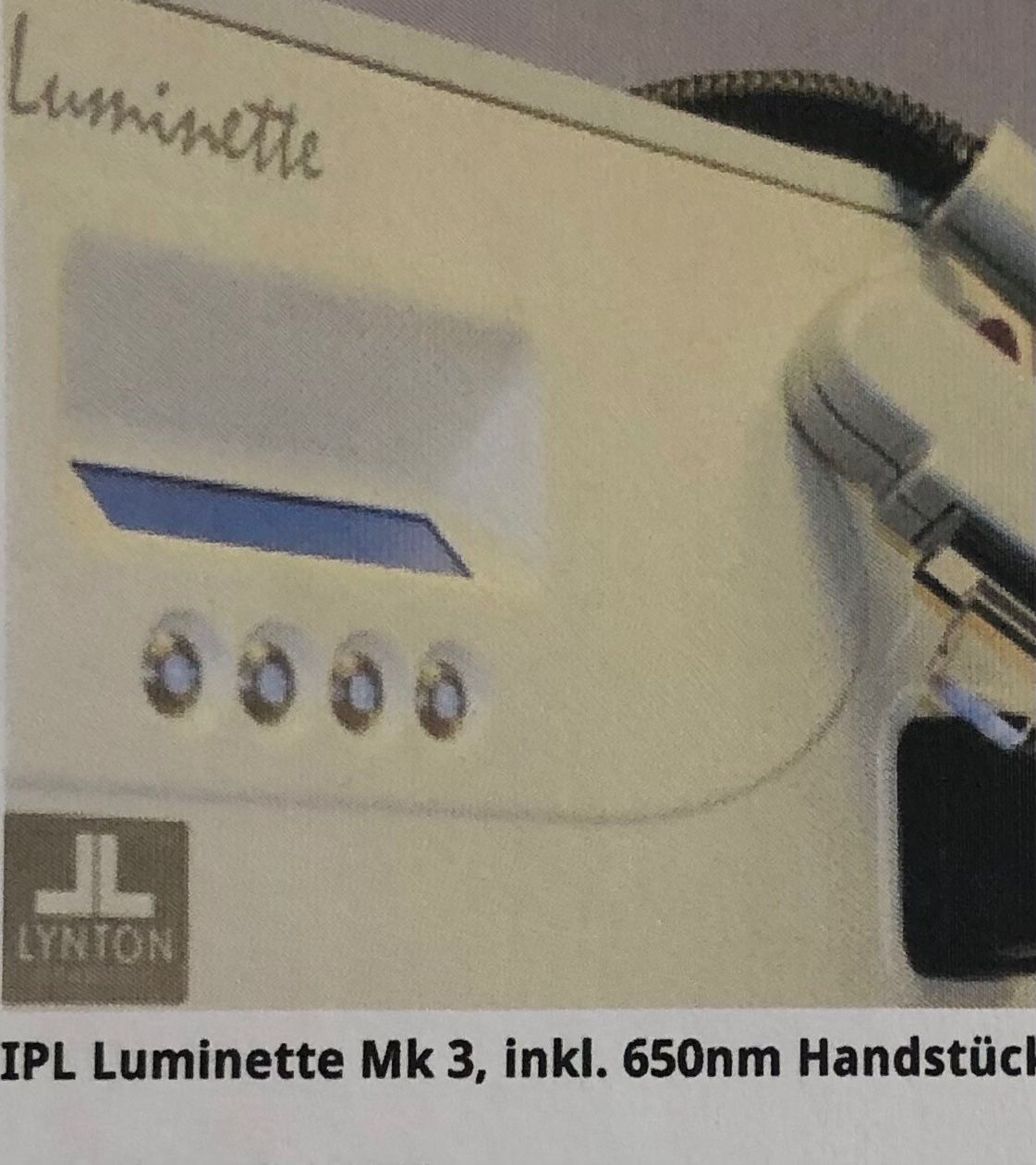 Attrezzature mediche: Professioneller Haarentfernung IPL Luminette – Usato da zürich venduto da ritas0102