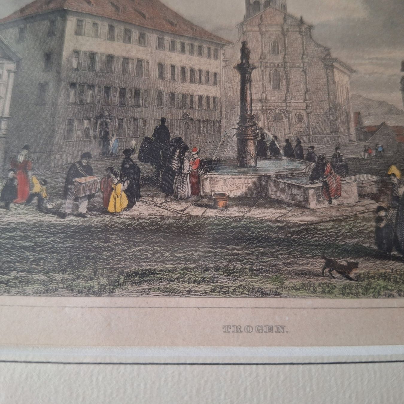 Foto & Immagini: Bild Trogen, in schönem Goldrahmen – Usato da Winterthur venduto da Goldpipau 4