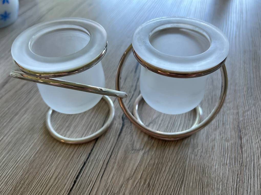Portacandele: Porte bougie Partylite Jumeaux – Usato da Chessel venduto da Alyssia83