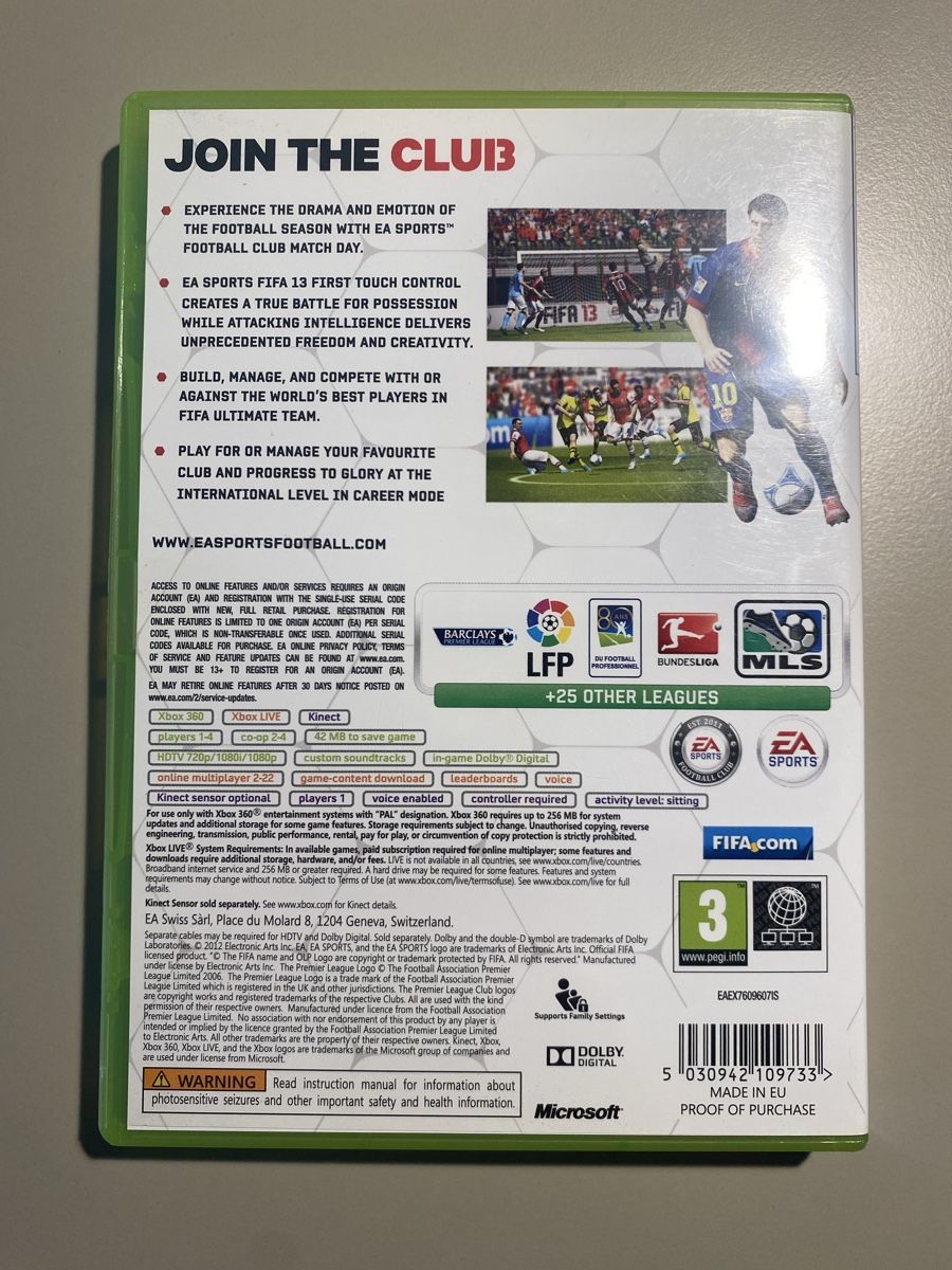 Microsoft Spiele: FIFA 13 für Xbox 360 – Gebraucht aus Thunstetten von Virus_33 2