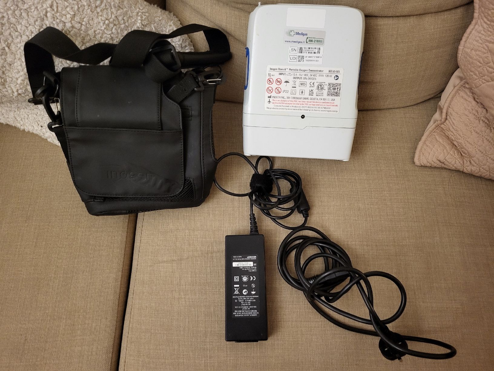 Attrezzature mediche: Inogen Rove 6 - Concentrateur d'oxygène portable – Usato da Genève venduto da dac_82ny