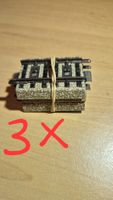 3 x rails de Marklin 5108 - 1/4