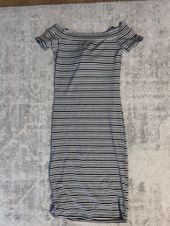 Damen Kleid gestreift