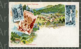 AK Farblitho Vorder- Todtmoos, Schwarzwald D, 5-Bild ≈ 1928
