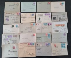 Lot mit 20 Briefe, Landschaftsbilder, Nr. 194 - 200