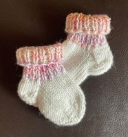 Bunte Babysocken 💛💓🧡 - ab Geburt - Baumwolle
