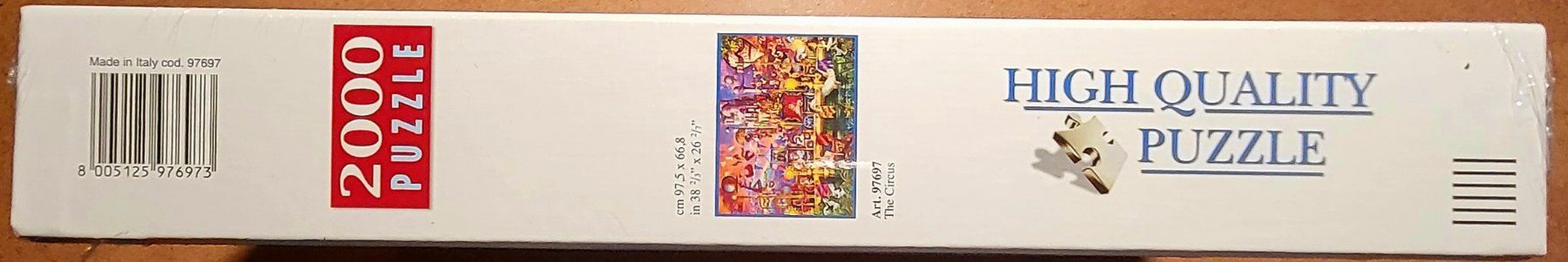 Clementoni Puzzle: Puzzle Clementoni  2000 pièces  Circus – Nuovo e nell'imballaggio originale da Montet (Glâne) venduto da Koada2 3