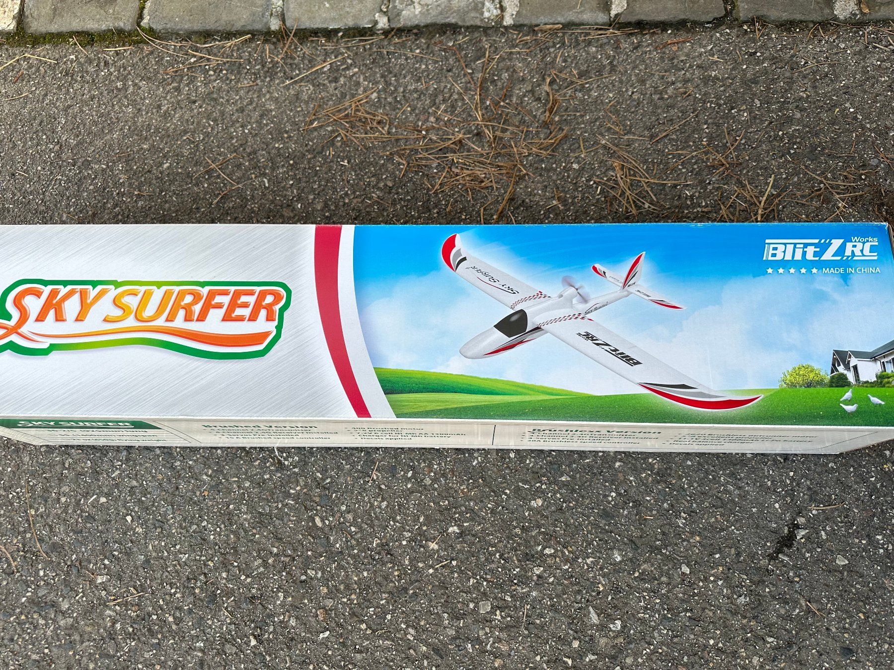 Modellismo RC: Planeur rc sky surfer Blitz rc kit nu – Nuovo e nell'imballaggio originale da Trélex venduto da Arnaudyak 4