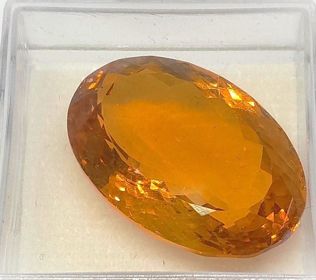 Pietre preziose: Citrine 25.55 ct - Valeur 434.- Fr. – Nuovo (secondo la descrizione) da Grimisuat venduto da Valgem 1