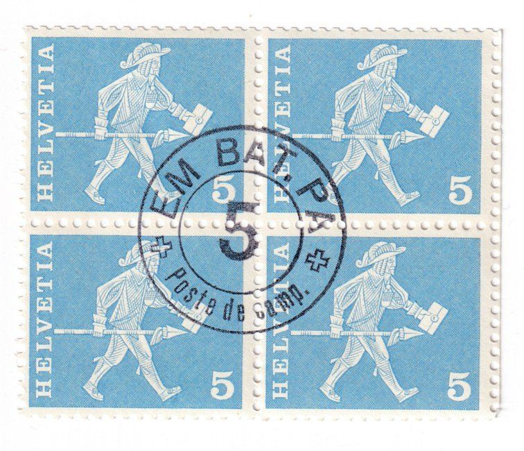 Tutti i francobolli: Soldaten Briefmarke** – Usato da Neuchâtel venduto da karlpierrino