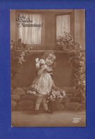 ENFANT / KIND - Namenstag - Mädchen und Blumen