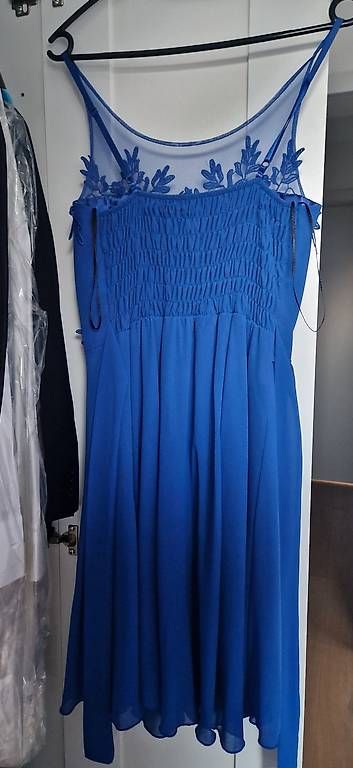 Kleider: Cocktailkleid Gr. M blau wie NEU – Gebraucht aus Plons von fra_8cp5 1