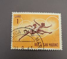 San Marino motiv briefmarke