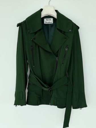 950$ Acne Studios Lilja biker jacket Fr38 UK10