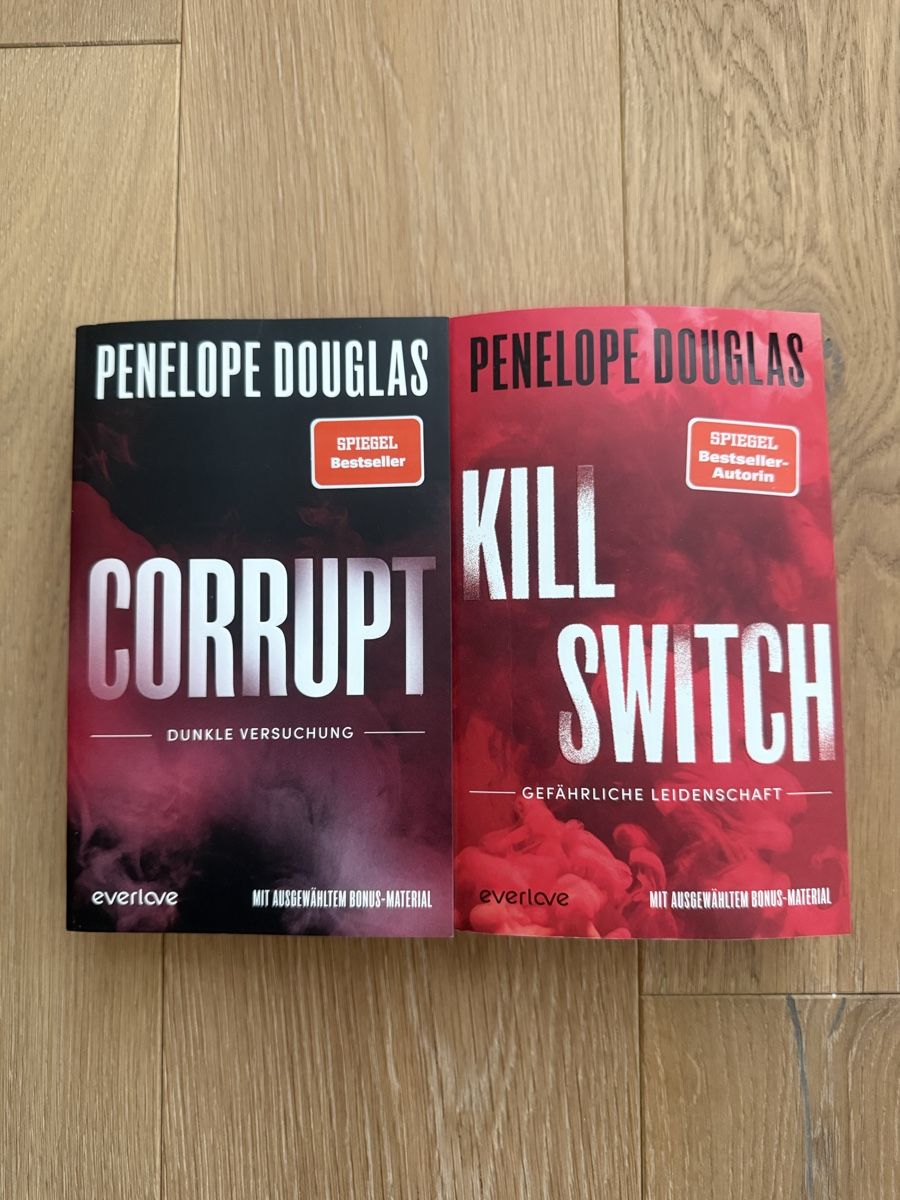 Bücher: Penelope Douglas "Corrupt & Kill Switch" - Top Zustand! – Gebraucht aus Zofingen von micv97