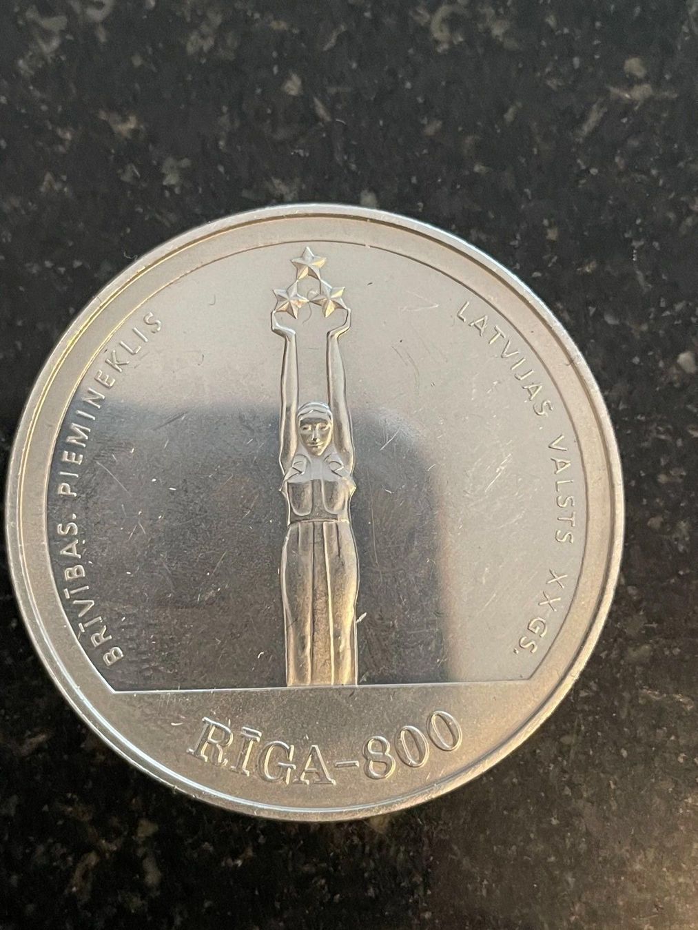 Tutti le monete: Lettland Silver 10 Latu 1998 – Usato da Winterthur venduto da AJ2323 1