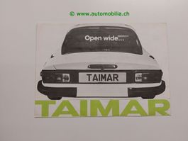 TVR Taimar 1976/10 Prospekt englisch