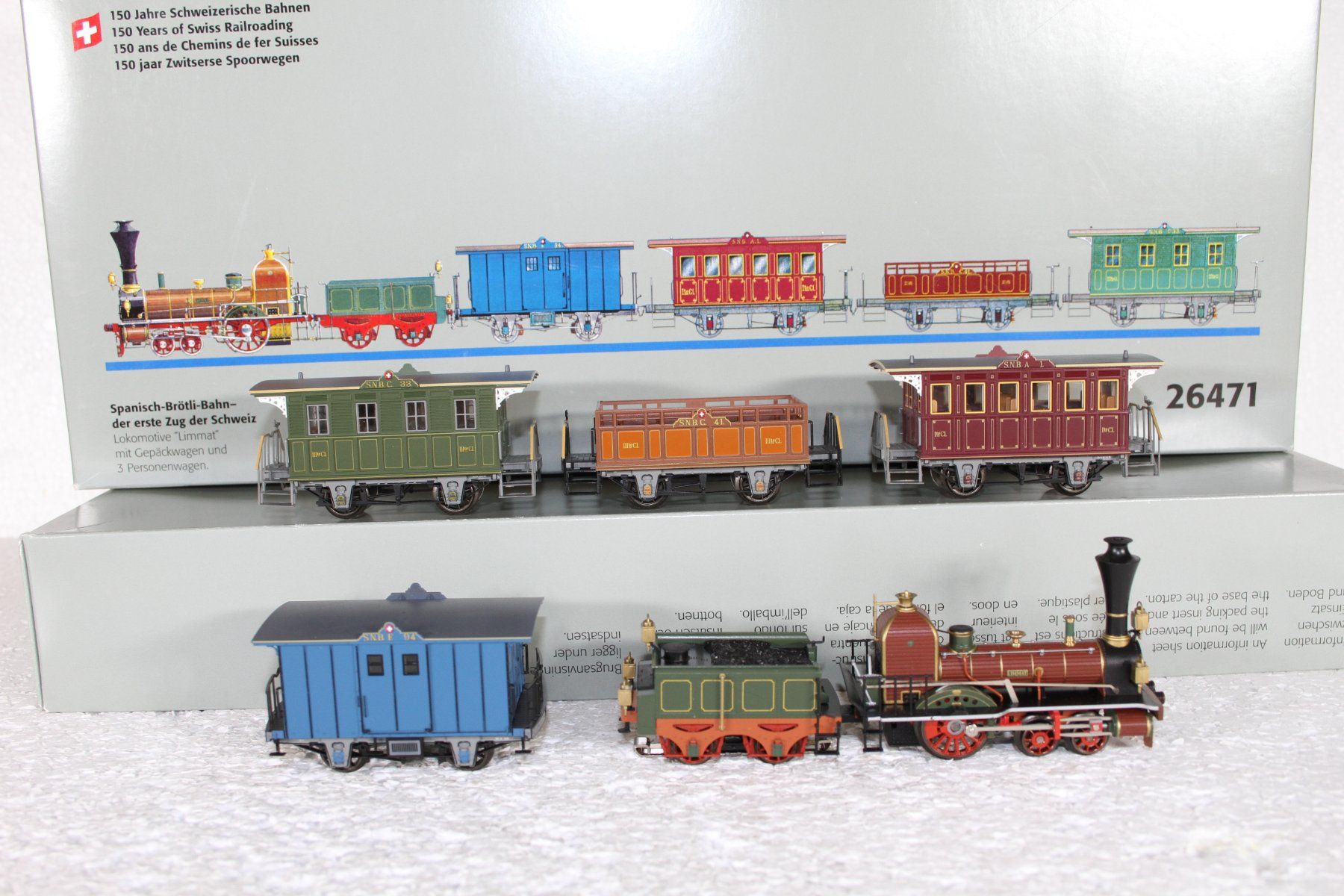 Märklin Modellini di ferrovie: Märklin 26471 SNB Spanisch Brötli Bahn – Nuovo (secondo la descrizione) da Triesen venduto da cor_62ts 5