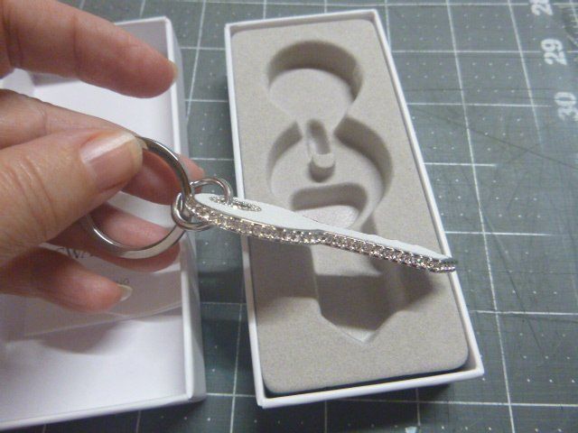 Swarovski Schlüsselanhänger & - bänder: Swarovski Schlüsselring OVP – Gebraucht aus Neu St. Johann von Isputnik 1