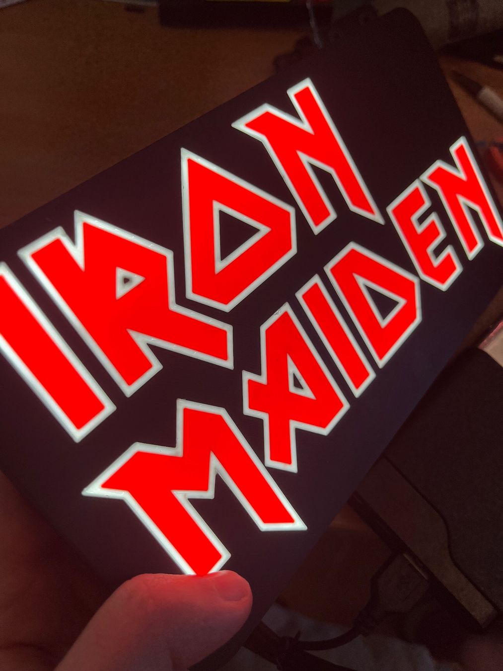 Lampade: Lampe LightBox Iron Maiden usb – Nuovo (secondo la descrizione) da Noville venduto da Berlusconi55 1