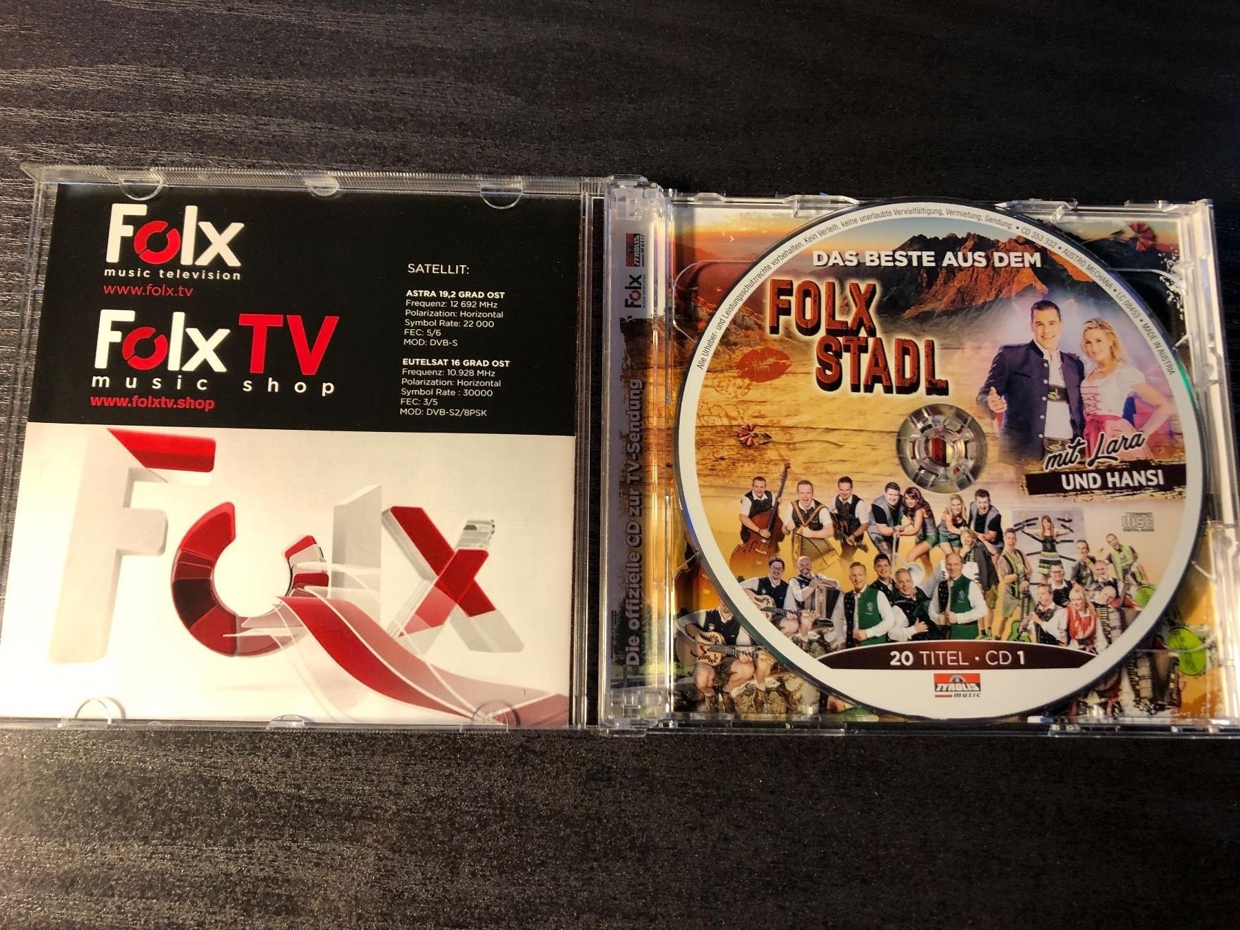 CD: Das Beste aus dem Folx Stadl - 2CD – Usato da Schübelbach venduto da Dolly990_2 1
