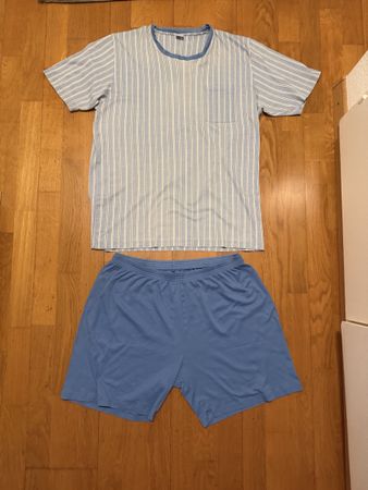 Herren Pyjama kurz ISA Grösse L. 