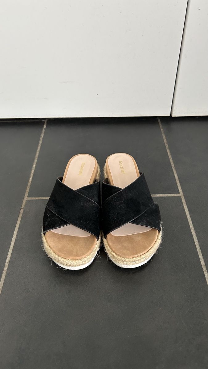 Damenschuhe: Sandalo nero – Gebraucht aus Gordola von arizi_shop