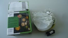 Lichterkette Laternen XXL LED neu OvP ca.17m