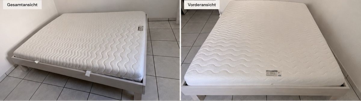 Betten: Bett mit Matratze 160 x 200 cm – Gebraucht aus Kloten von skit87