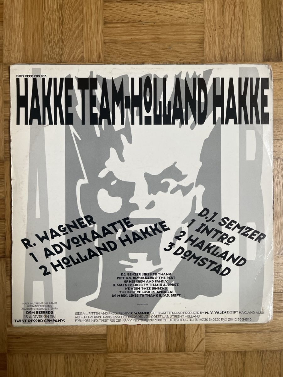 Dischi in vinile: Het Hakketeam Gabber / Hardcore Vinyl – Usato da Wangen b. Olten venduto da break72 1