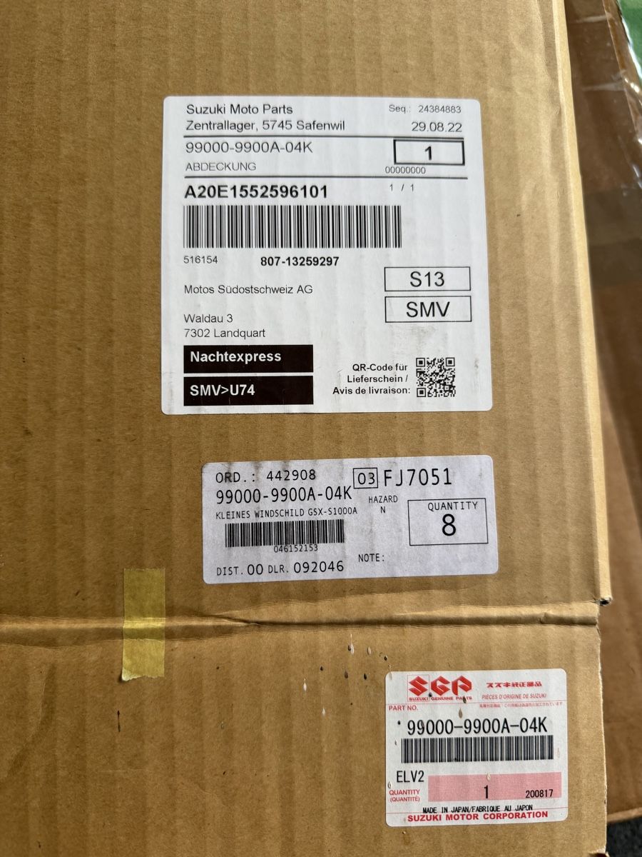 Strada: Suzuki GSX-S 1000 Windschutz – Usato da Domat Ems venduto da qen_7mfm 1