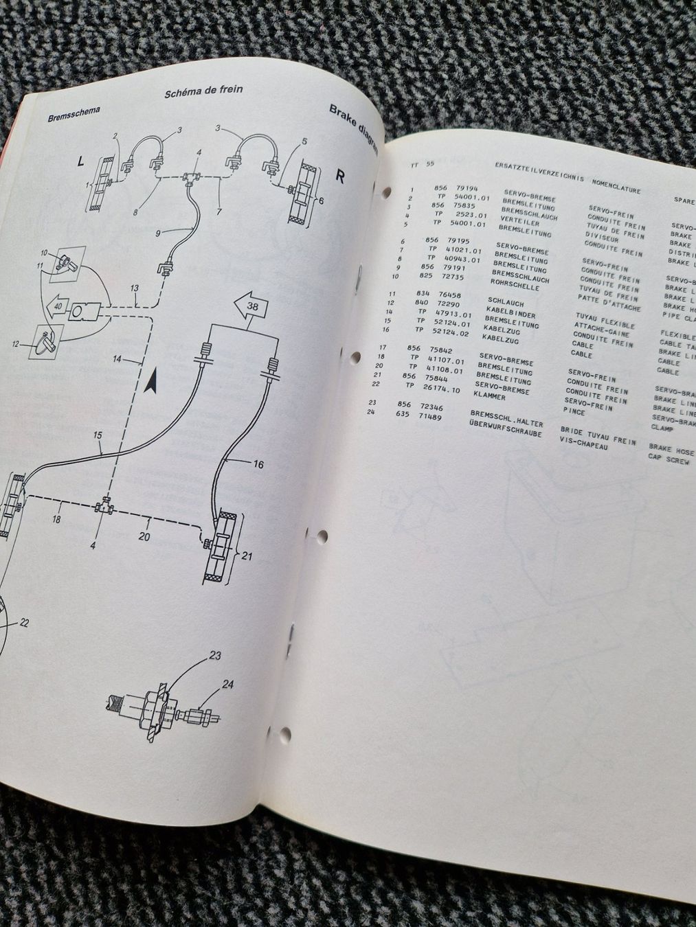 Aebi Trattori: Original ET-Liste Aebi Terratrac TT55 – Usato da Dürnten venduto da Bachtel84 5