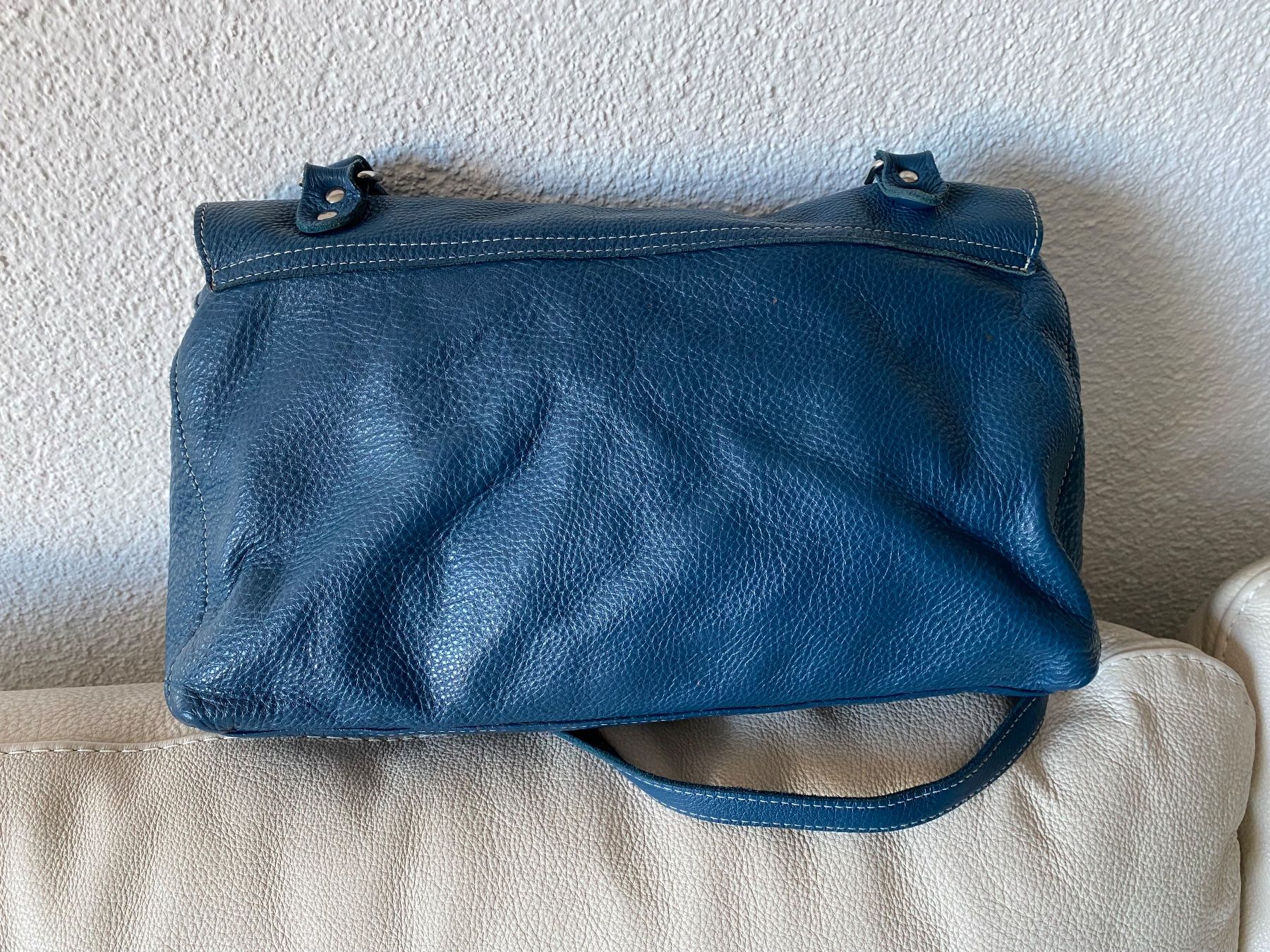 Vera Pelle Borse da donna: VERA PELLE Ledertasche Jenny Postina Designer Style – Usato da Besazio venduto da lionheart63 2