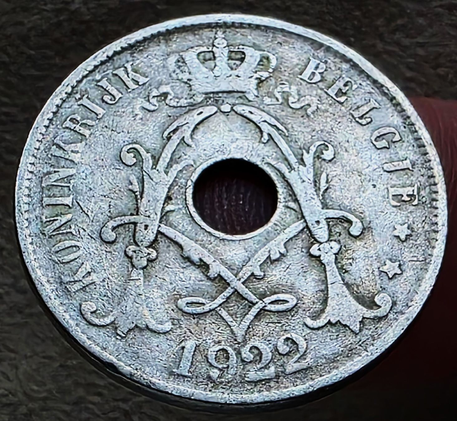 Alle Münzen: BELGIEN 25 CENTIMES 1922 – Gebraucht aus Winterthur von Creso70
