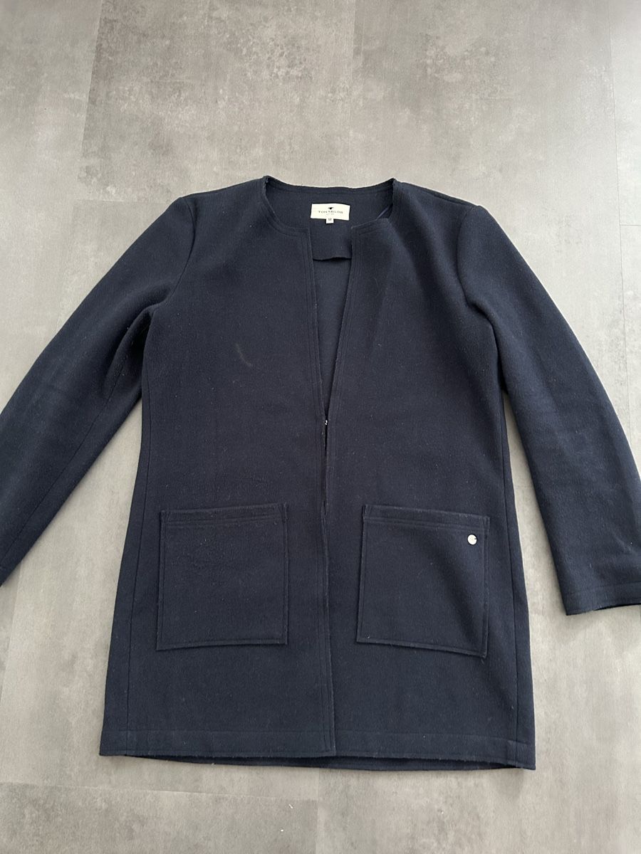 Tom Tailor Jacken: Tom Tailor Blazer, Gr. M, marineblau, getragen – Gebraucht aus Leuzigen von nora999