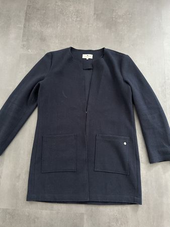 Tom Tailor Blazer, Gr. M, marineblau, getragen