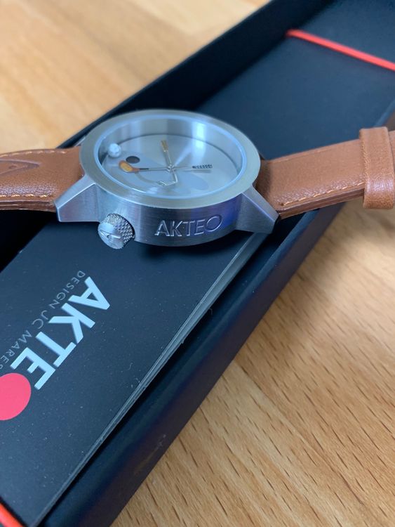 Designer Uhr von AKTEO im Golf Design NEU mit OVP Armbanduhr (Neu