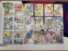 Pokemon Starter von den Sets 1&2 Deutsch