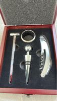 Elegantes Weinset, Sommelier-Set mit Zubehör, neuwertig