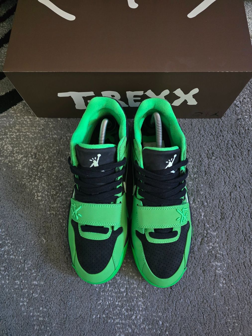 Chaussures hommes: Nike Jumpman Jack travis scott green spark – Neuf (Voir description) à Bôle par A_Kickstory 2