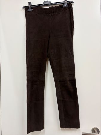 Damen Lederhose Punto, braun, Grösse 38