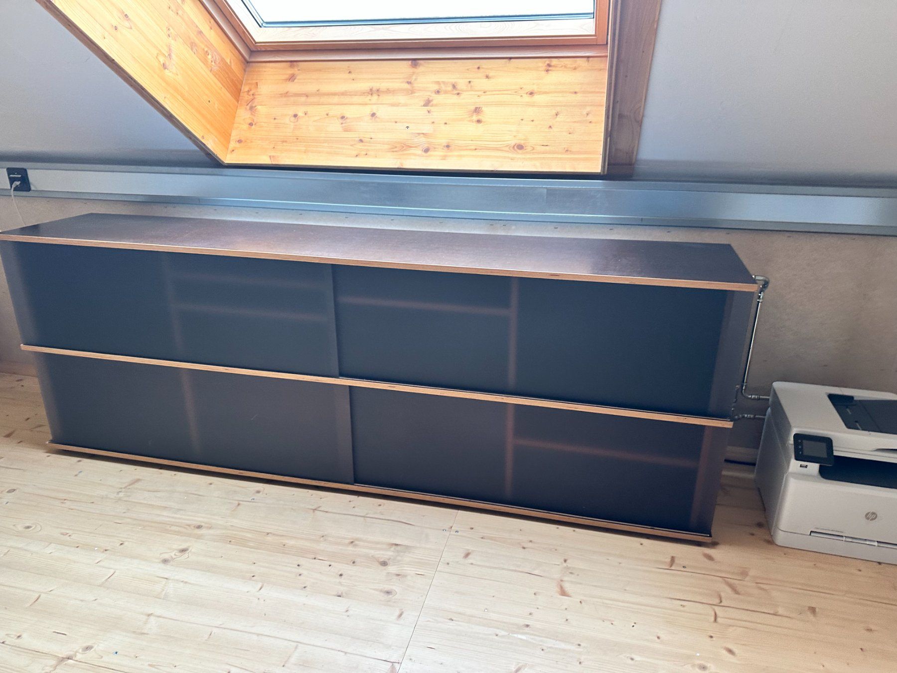 Cassettiere: Sideboard Multiplex, Dunkelbraun/Schwarz – Usato da Winterthur venduto da angeles18 1