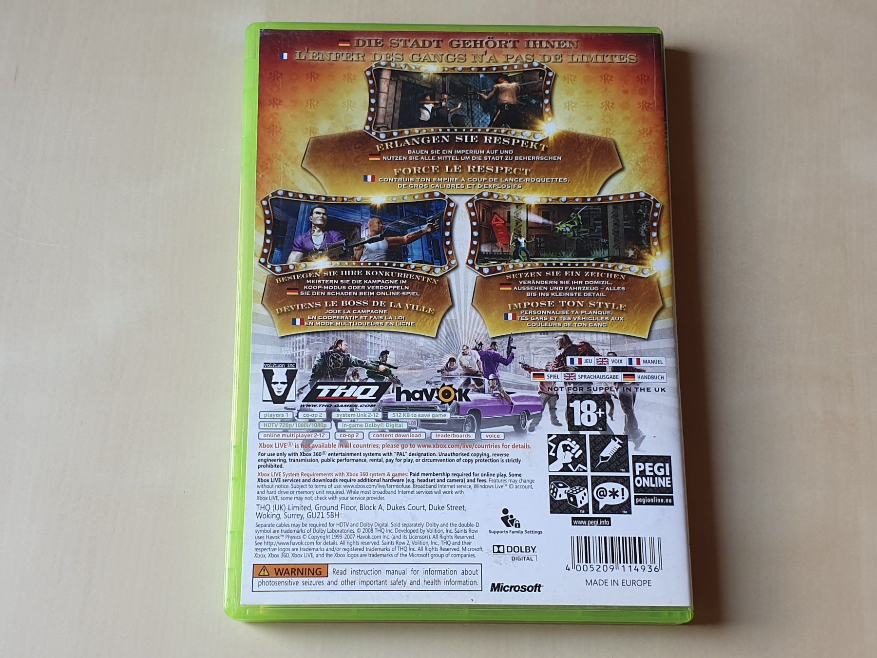 Microsoft Giochi: Saints Row 2 – Usato da Stansstad venduto da collectorsshop 1